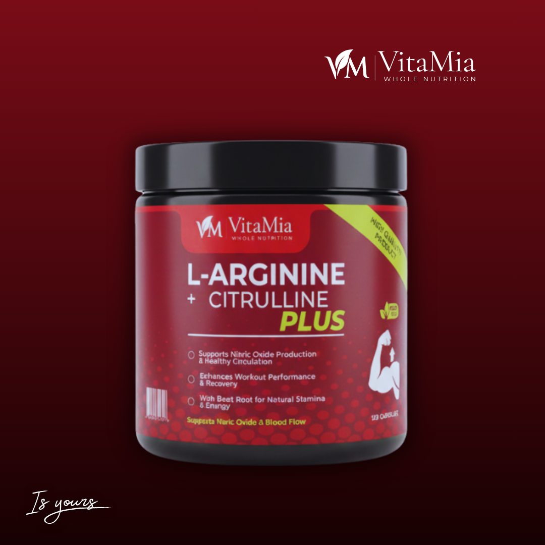 L-Arginine + L-Citrulline PLUS 1 l arginine + l citrulline plus