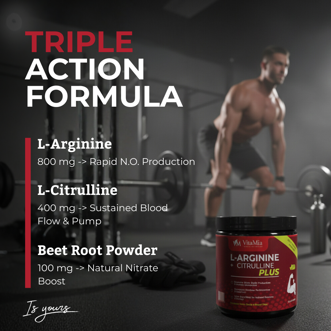 L-Arginine + L-Citrulline PLUS 3 l arginine + l citrulline plus